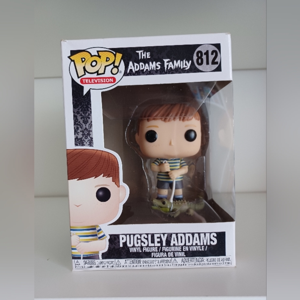 Pugsley Addams From The Addams Family 812 Vinyl Figure Funko Pop Toy Collectible